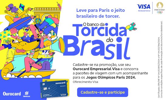 Torcida do Brasil banner — business version with CTA button