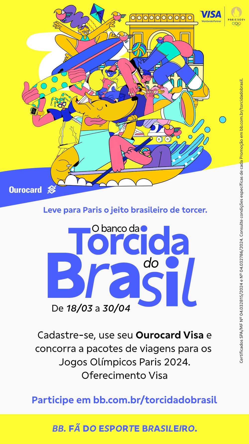 Torcida do Brasil story — WhatsApp version